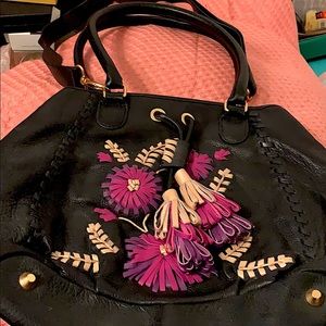 👜Isabella Fiore leather bag with detachable strap